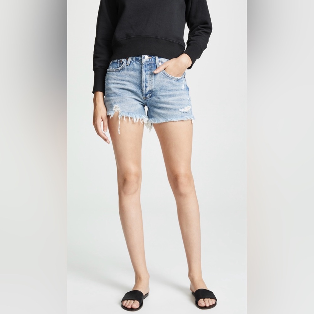AGOLDE Parker Vintage Cut Off Short in Swapmeet, size 26